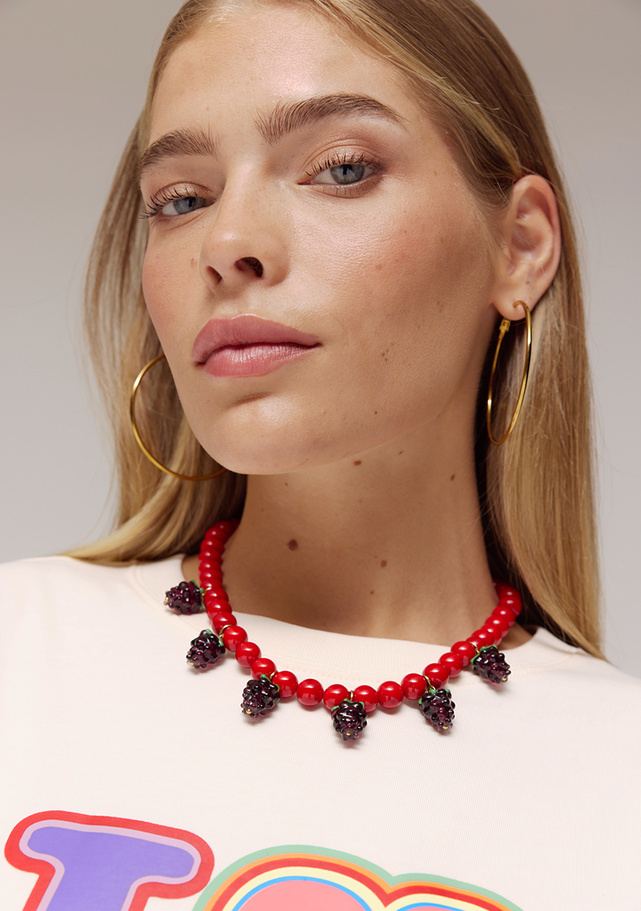 Harper & Yve Ketting Julie AW25BACC04 Rood