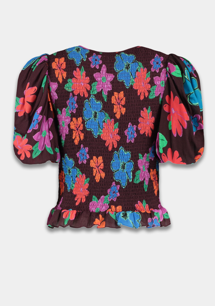 Harper & Yve Top Elin HS25J407 Bruin
