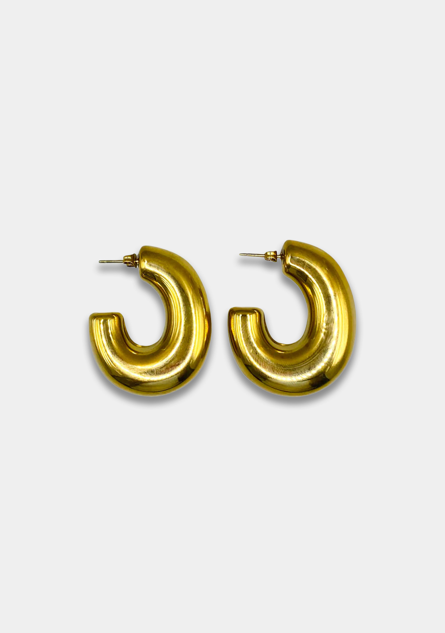 Harper & Yve Moon oorbellen HS25BACC10 Goud