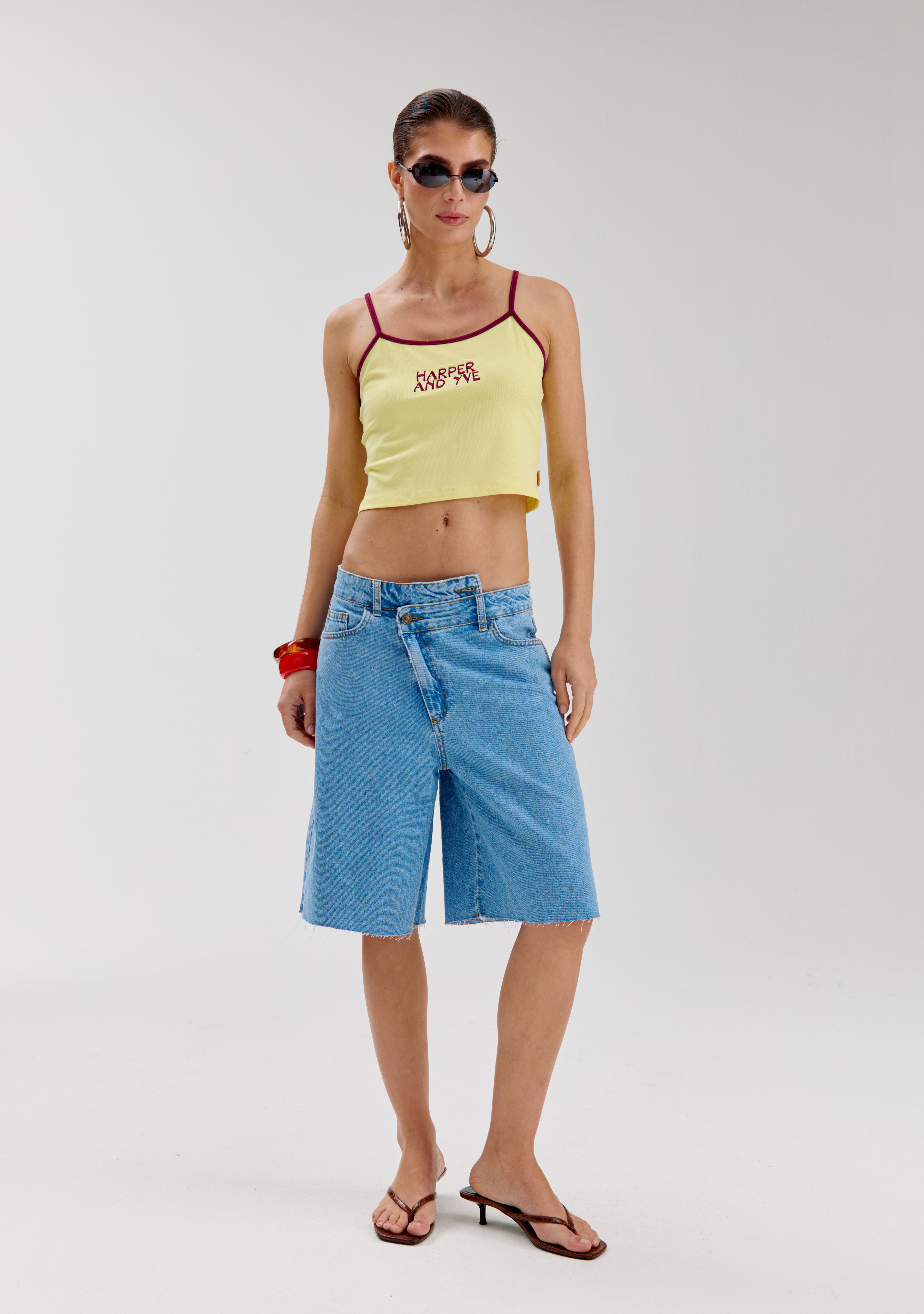 Harper & Yve Short Dionne HS6D104 Blauw