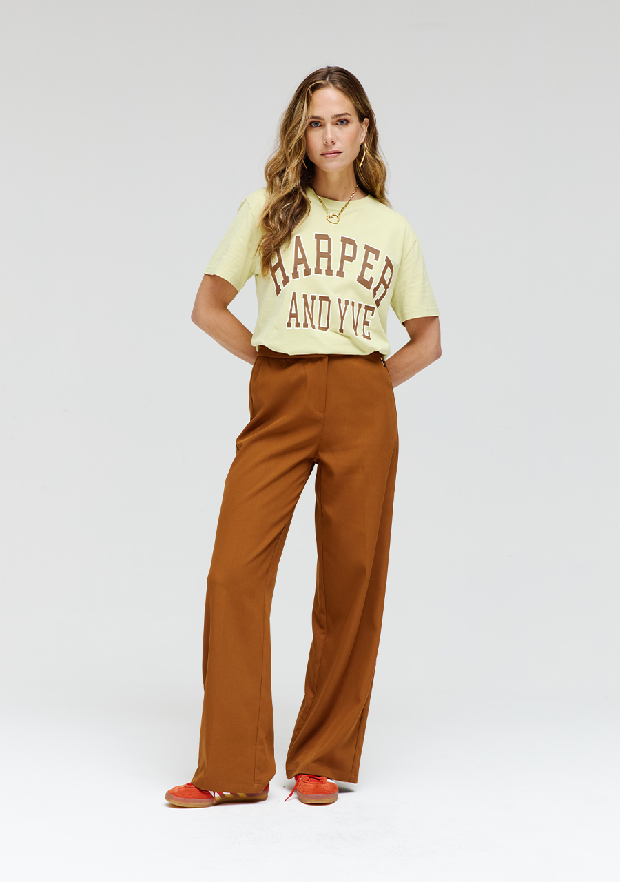 Harper & Yve Broek Anna AW24N102 Bruin
