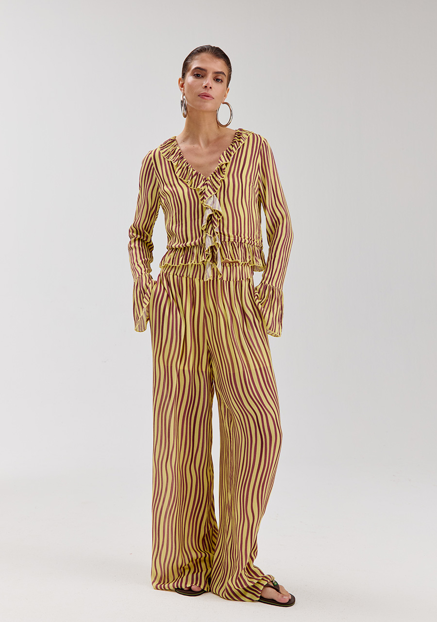Harper & Yve Broek Riley HS6P105 Geel