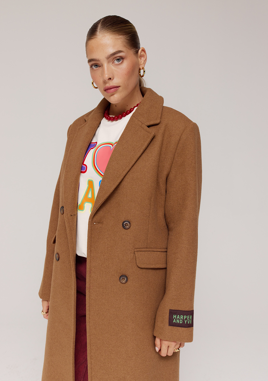 Harper Yve Mantel Hazel AW25N223