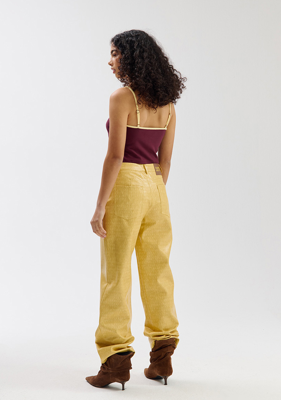 Harper & Yve Broek Mally SS6N108 Licht geel