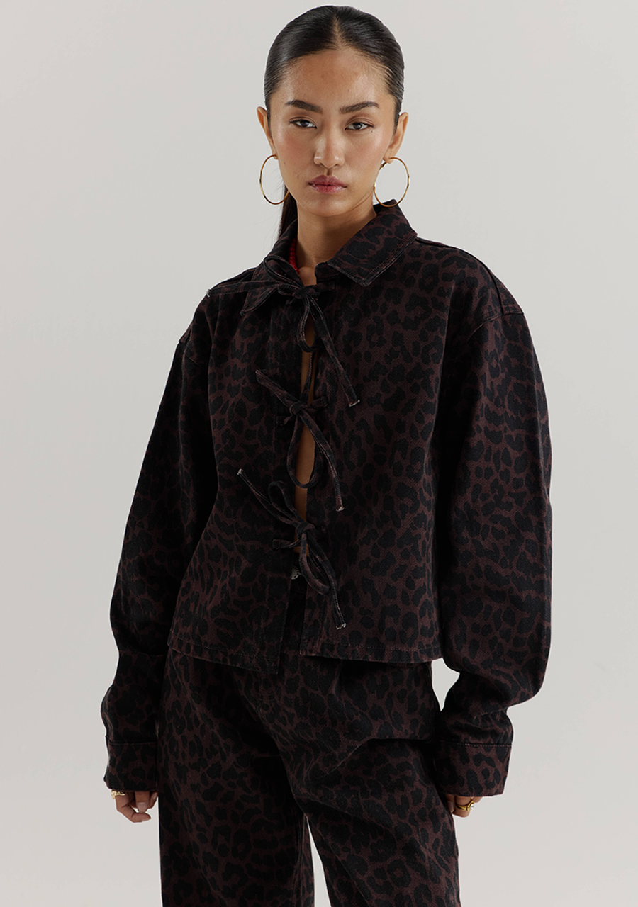 Harper & Yve Jacket Wally AW25R200 Donker bruin