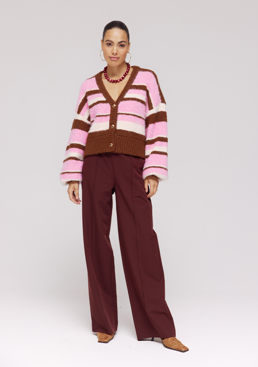 Harper & Yve Broek Dora DW25N115 Donker bruin