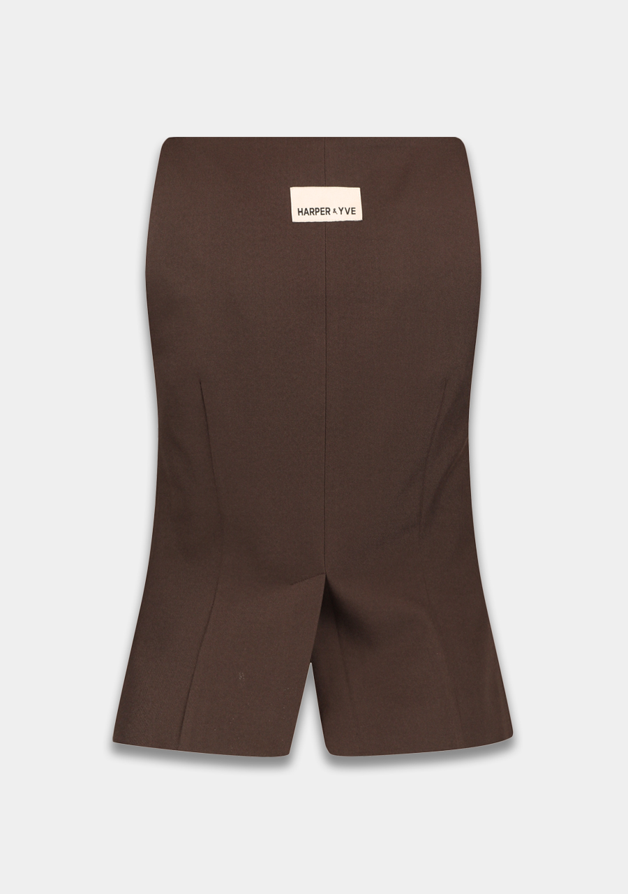 Harper & Yve Gilet Rey SS6N206 Bruin