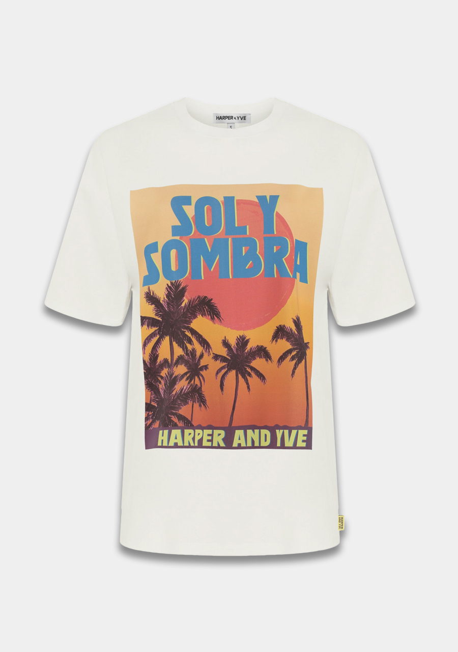 Harper & Yve T-shirt Solysombra HS6Y305 Ecru