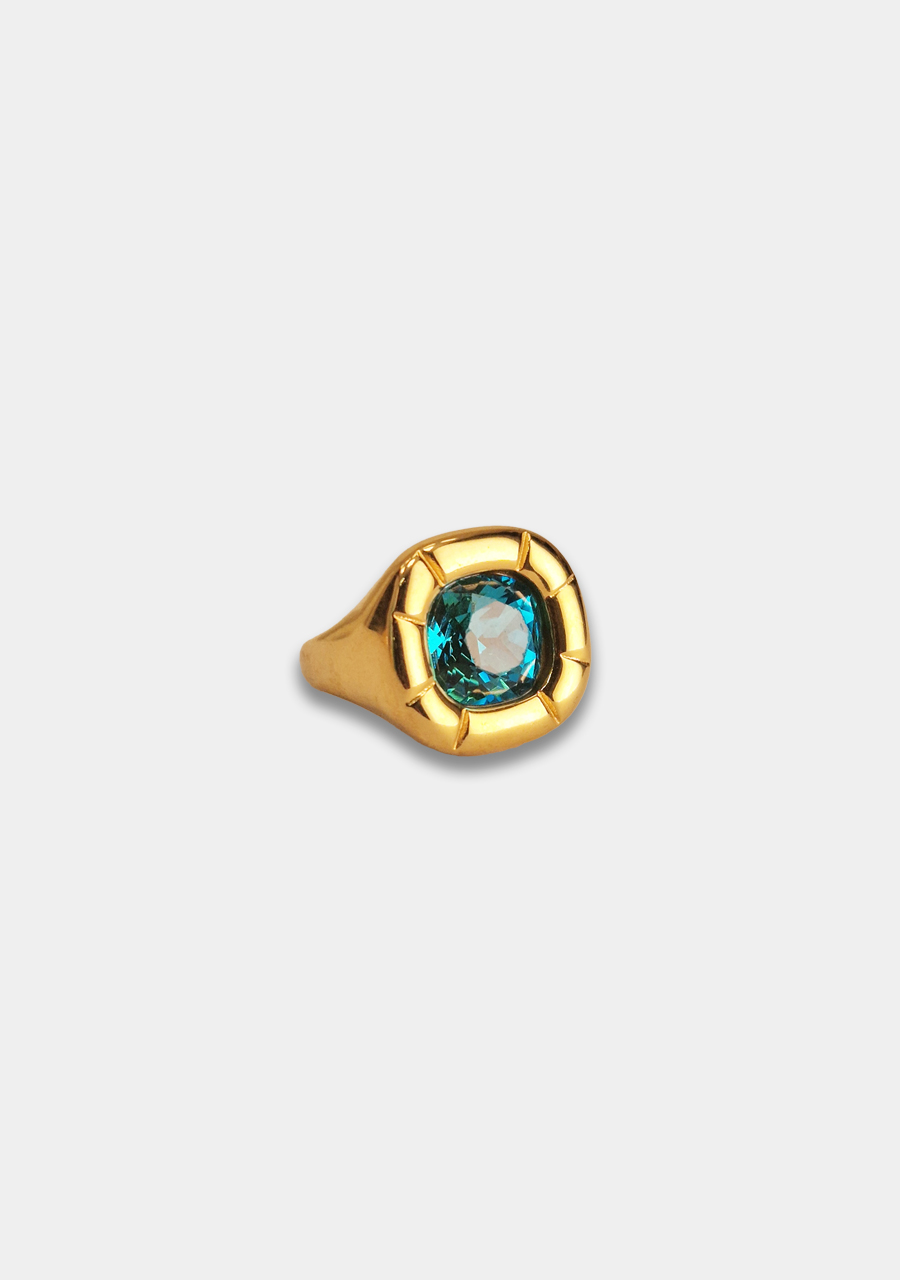 Harper & Yve Rae ring HS25BACC14 Blauw