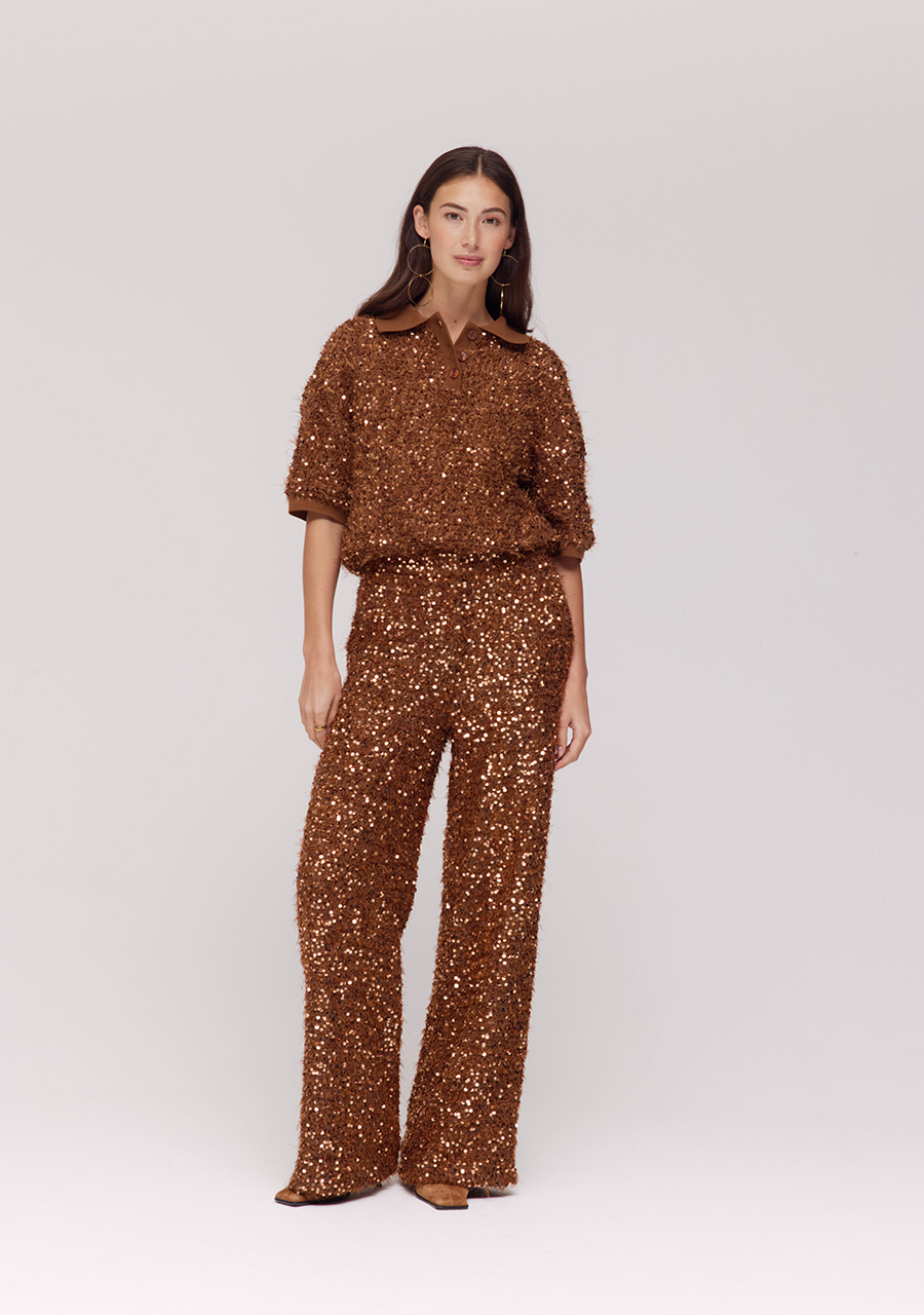 Harper & Yve Broek Holly DW25P114 Bruin