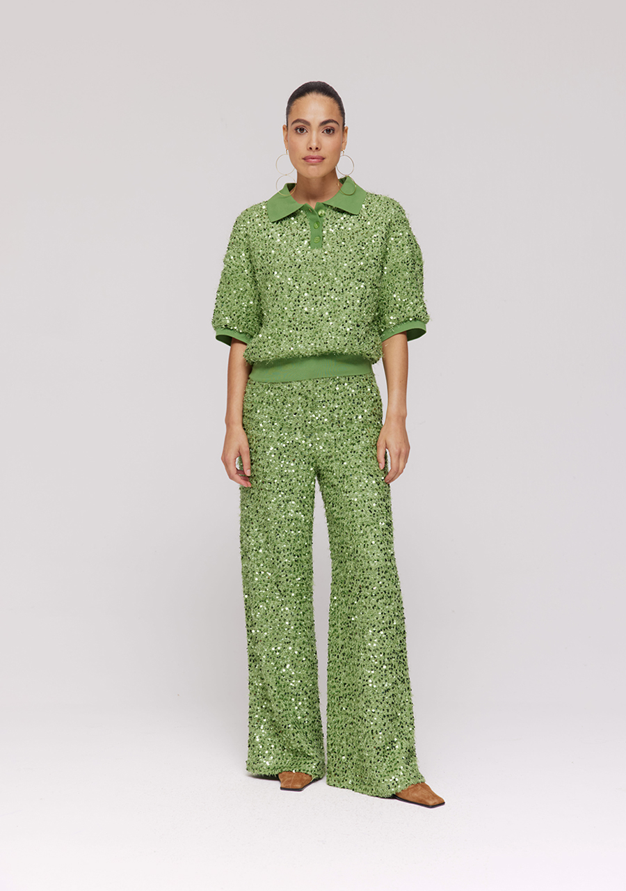 Harper & Yve Top Sanny DW25P412 Groen