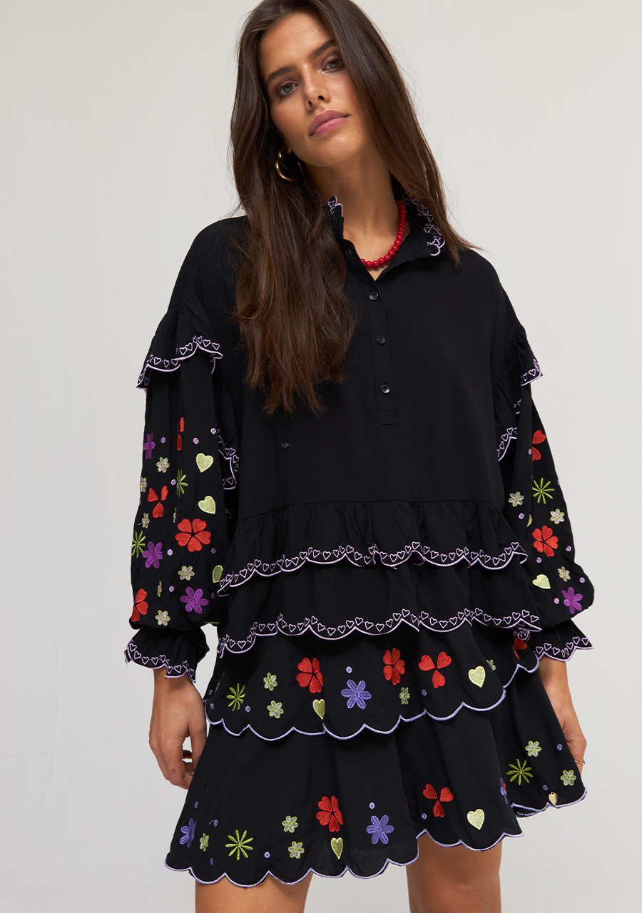Harper & Yve Rok Karley AW24P003 Zwart