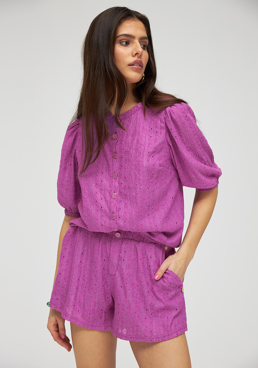 Harper & Yve Short Louca HS24P118 Paars