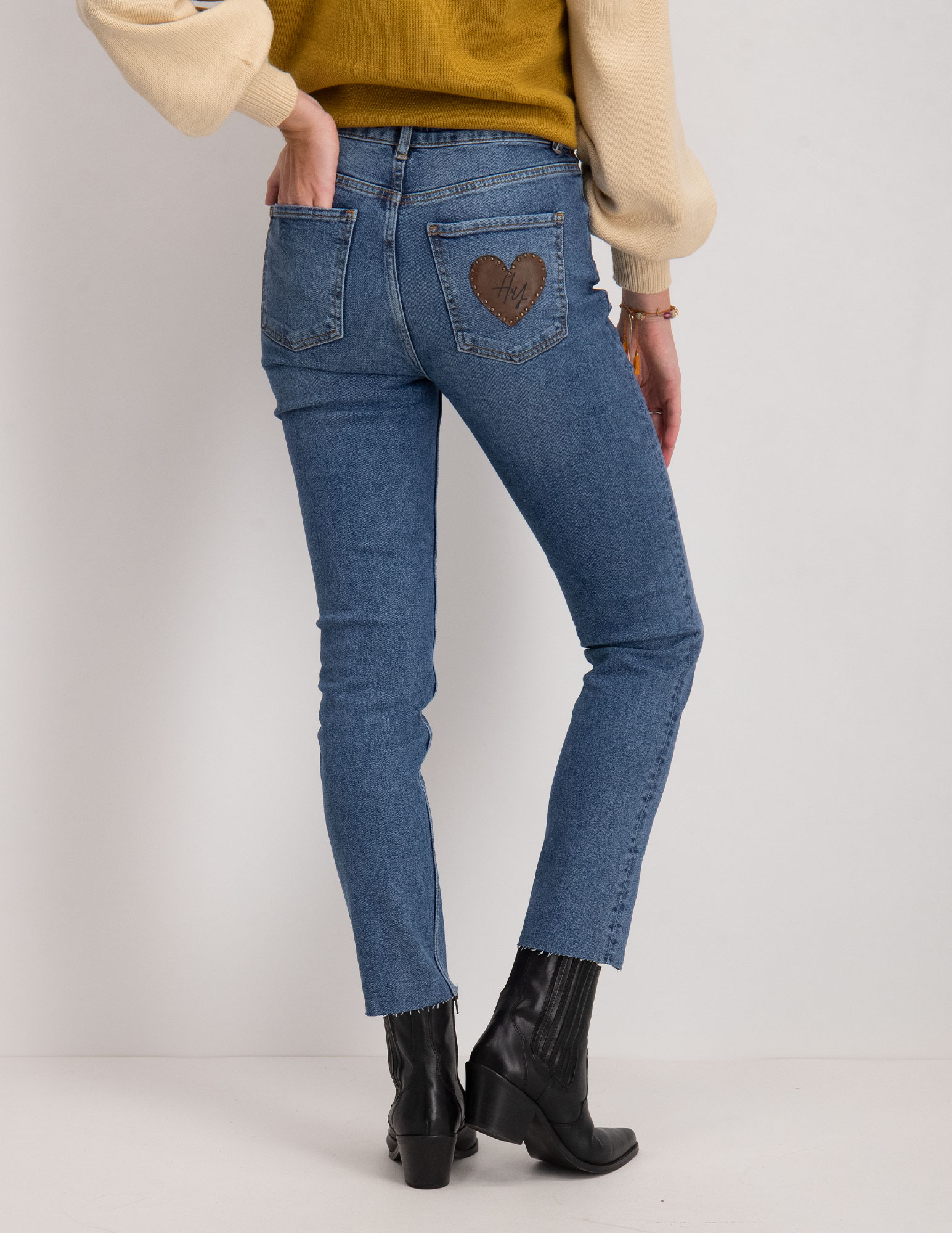 Harper & Yve Jeans Harper FW21H100 Jeans blauw Harper & Yve Jeans Harper FW21H100 Jeans blauw