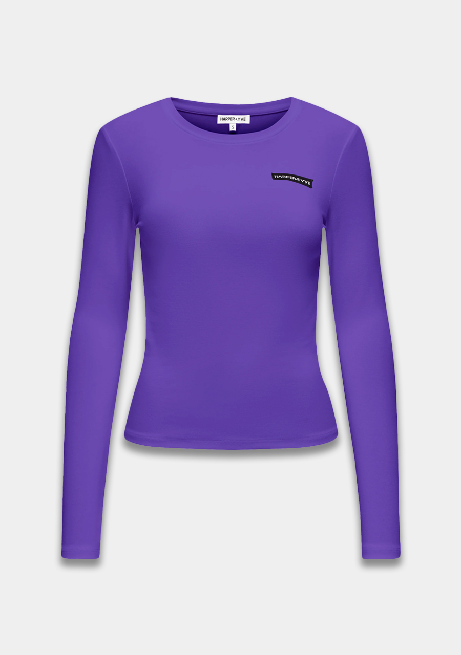 Harper & Yve Shirt Lolita AW25P501 Paars