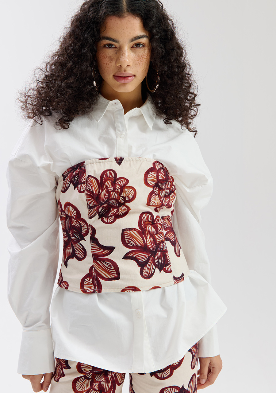 Harper & Yve Top Delice SS6D400 Ecru