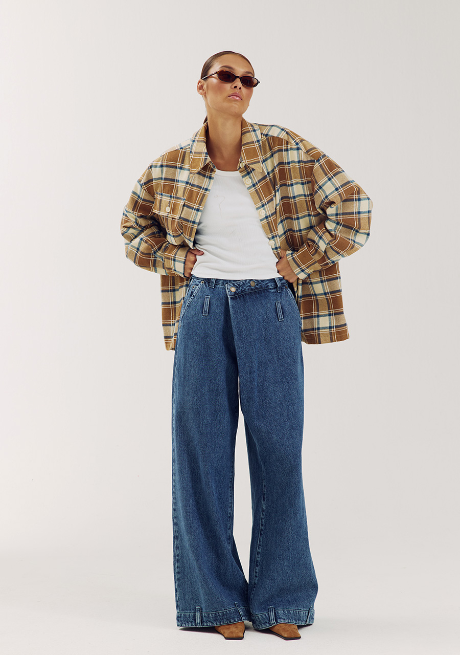 Harper & Yve Blouse Selena AW6P605 Licht bruin