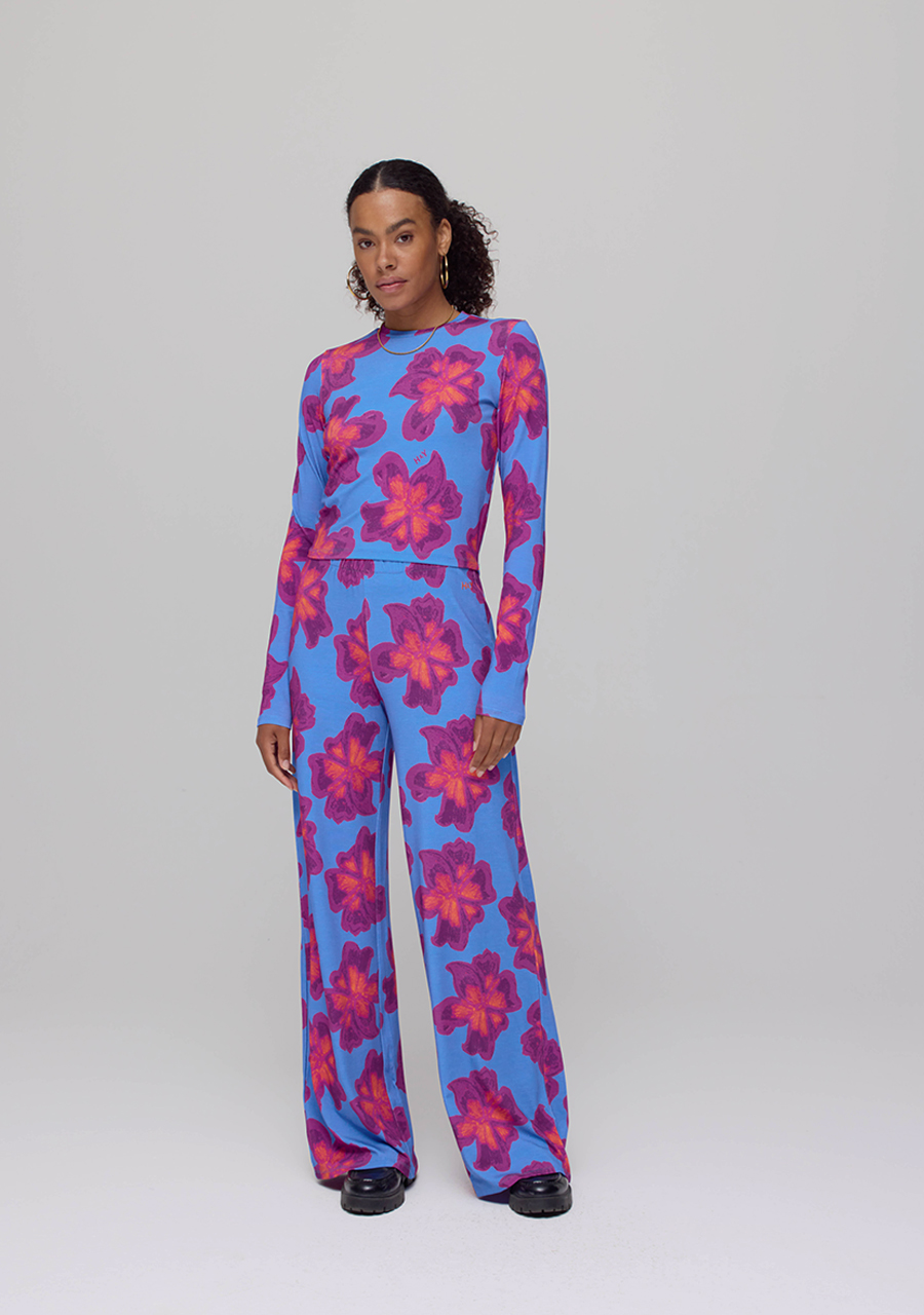 Harper & Yve Broek Jane AW25T102 Blauw