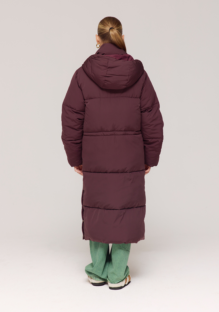Harper & Yve Winterjas Yitty AW25N224 Donker bruin