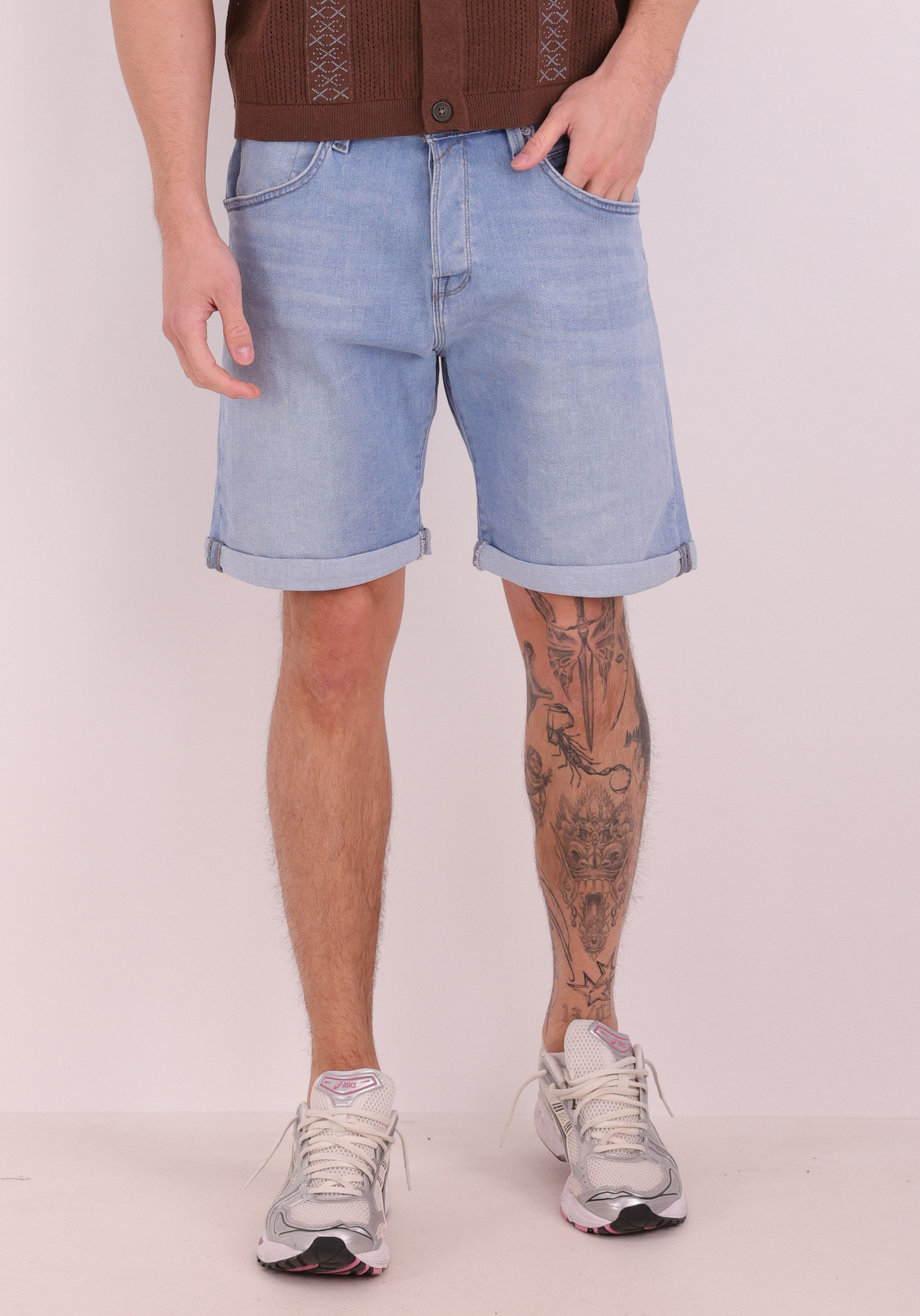 JACK & JONES Short Rick 12269608 Licht blauw