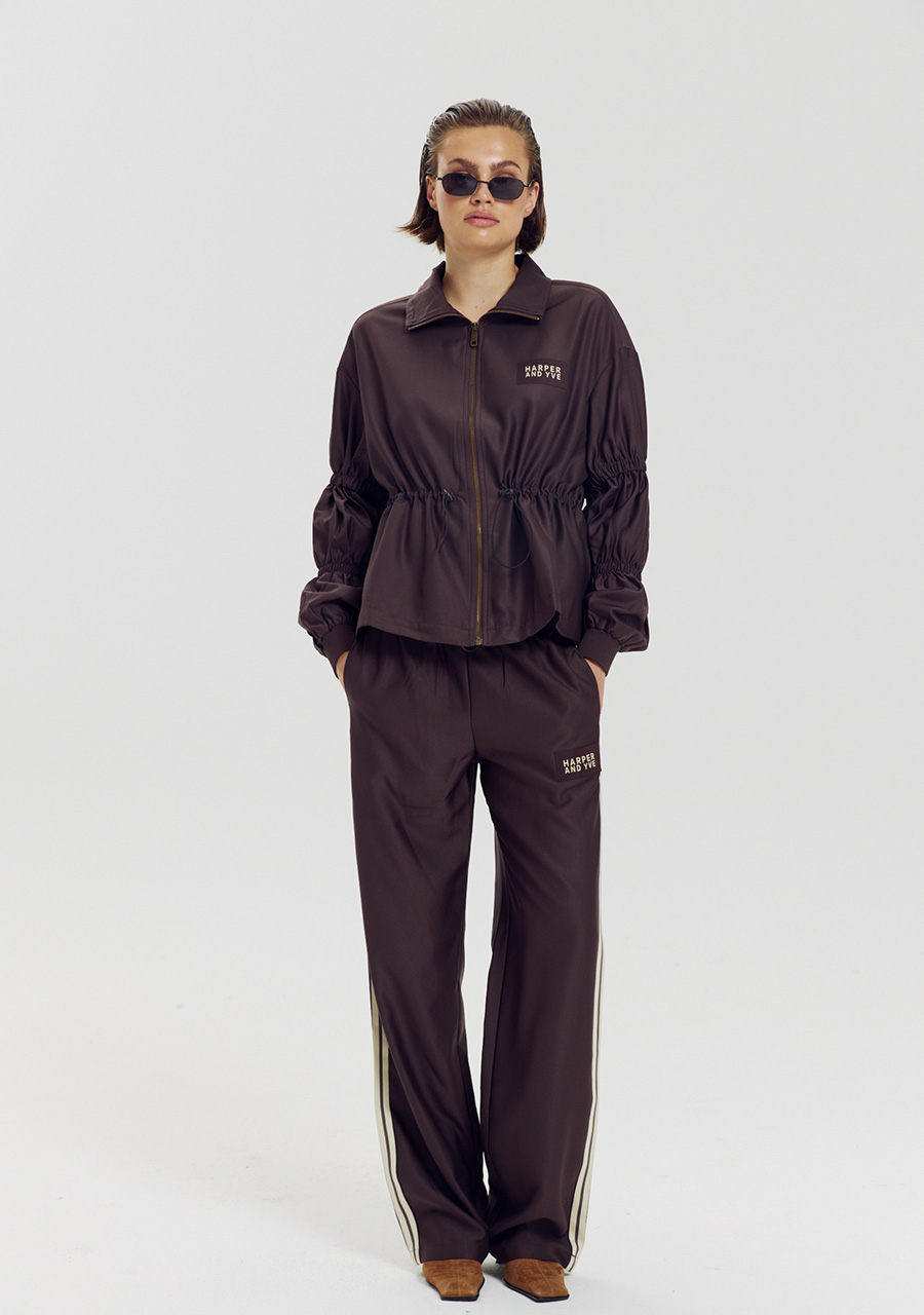 Harper & Yve Broek Hana AW6P101 Donker bruin
