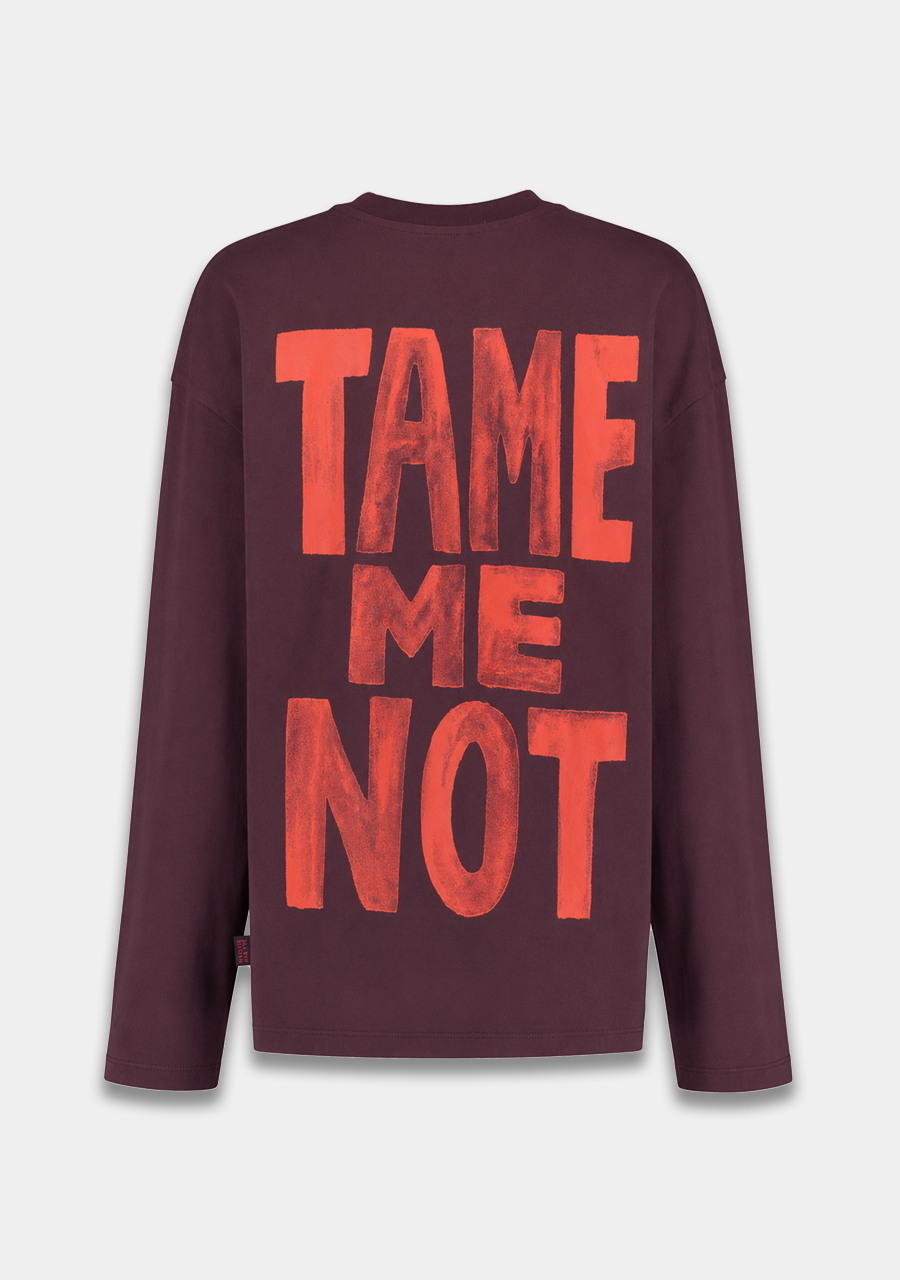 Harper & Yve T-shirt Elana AW6Y502 Donker Paars