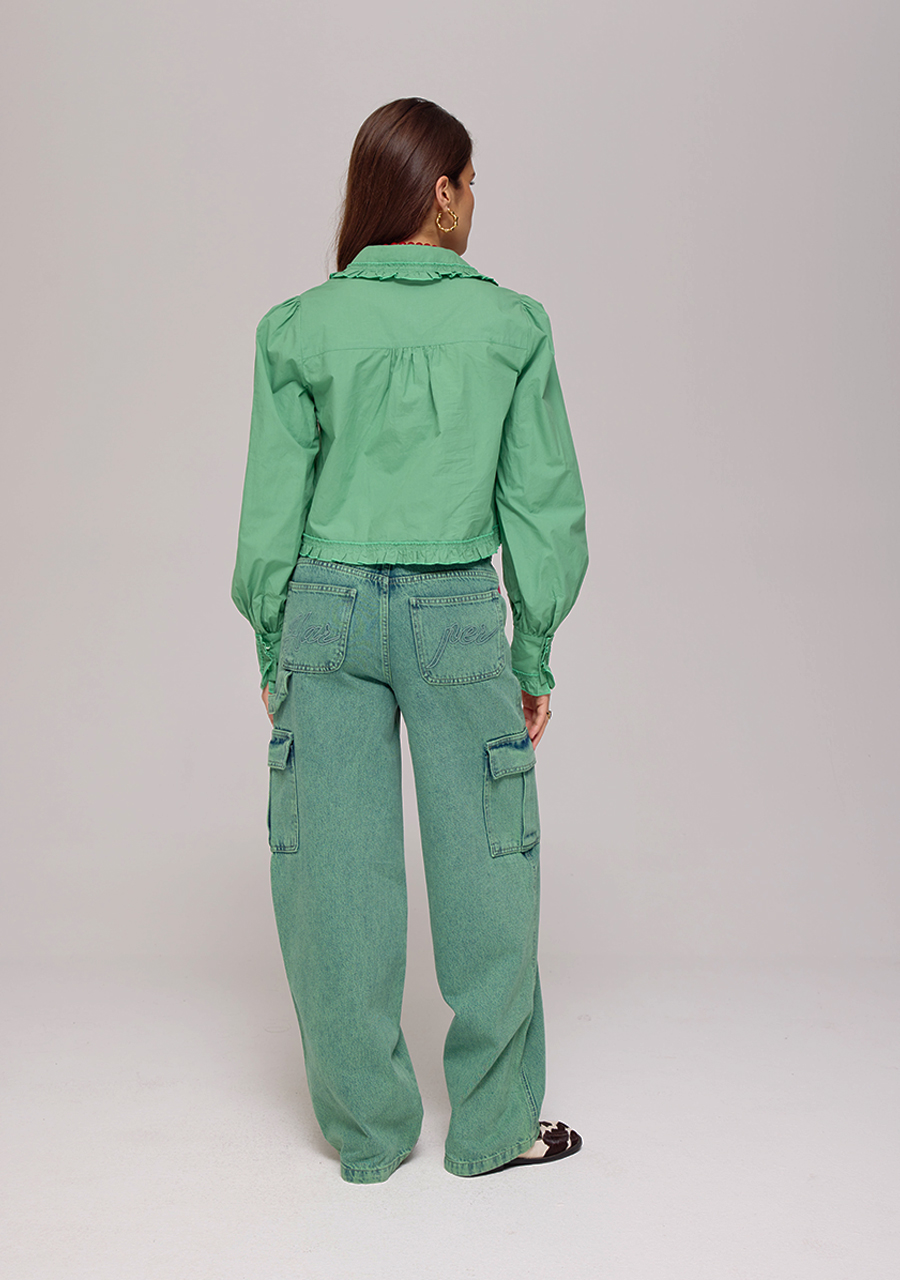 Harper & Yve Blouse Ellie AW25P603 Groen