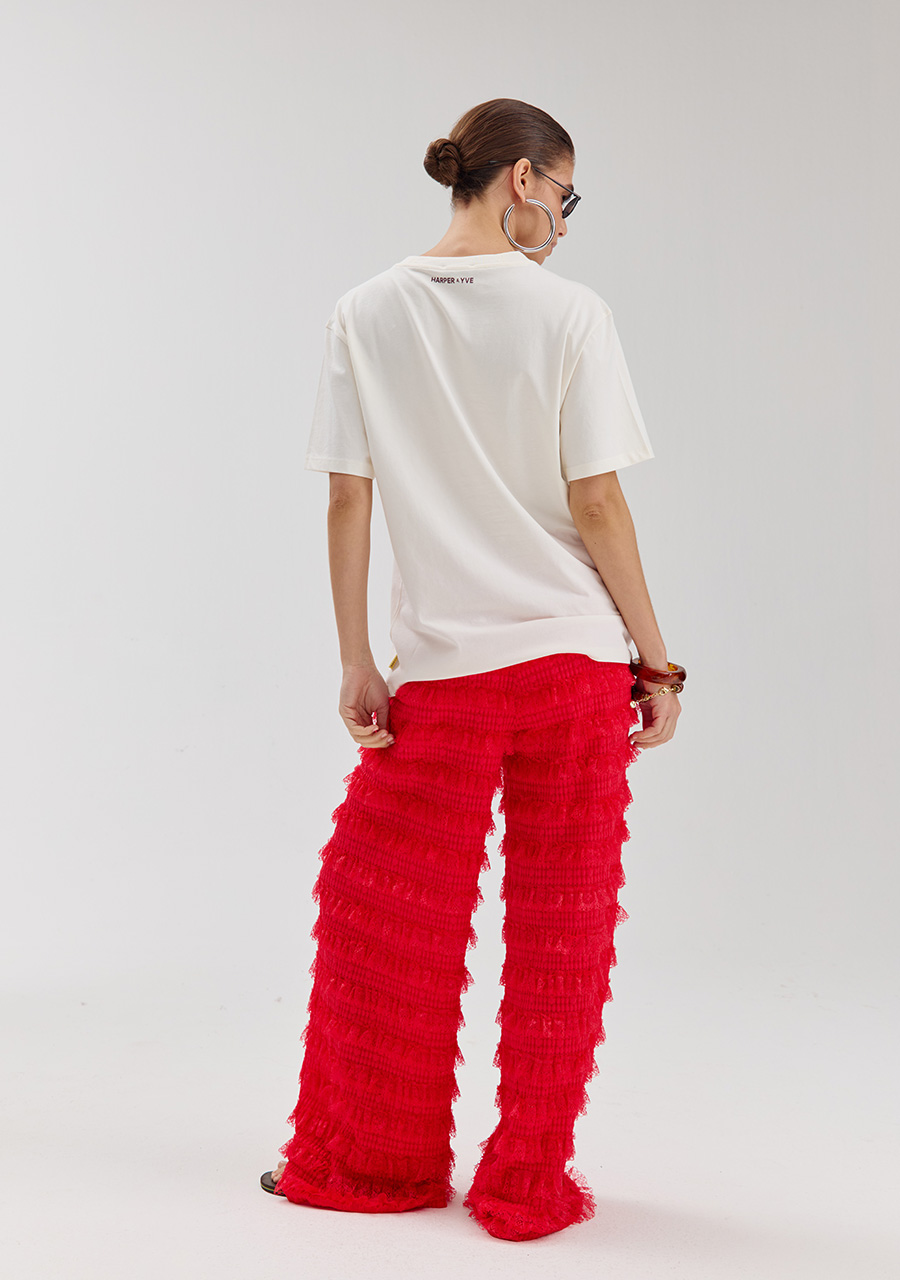 Harper & Yve Broek Lo HS6P106 Rood