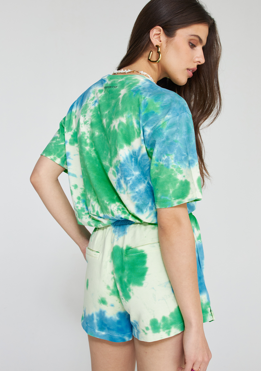 Harper & Yve Short Smiley HS24D110 Blauw