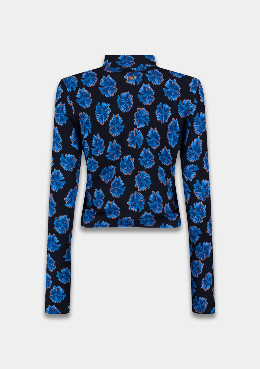 Harper & Yve Top Jeff AW25T500 Blauw