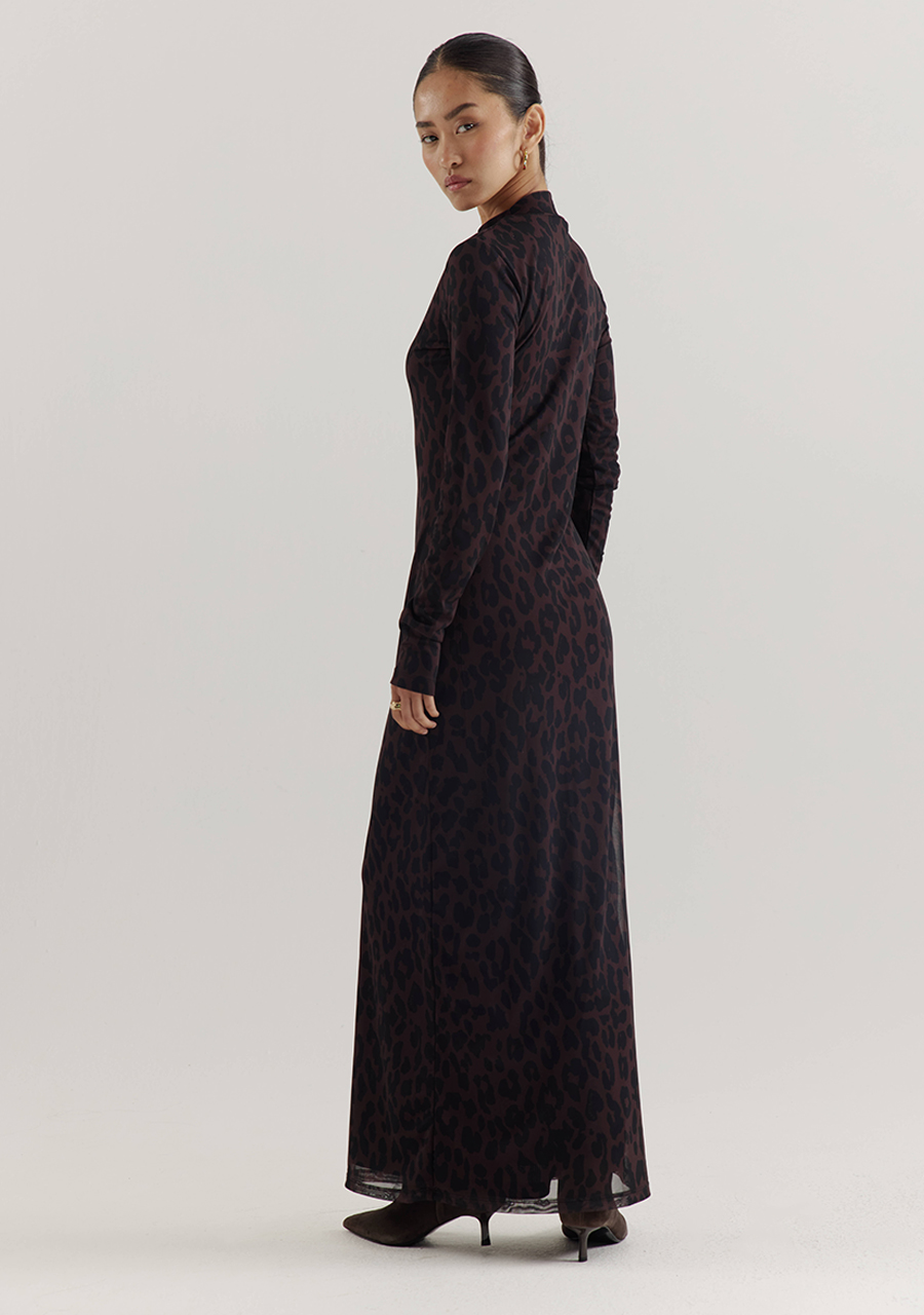 Harper & Yve Jurk Jessie AW25T905 Donker bruin