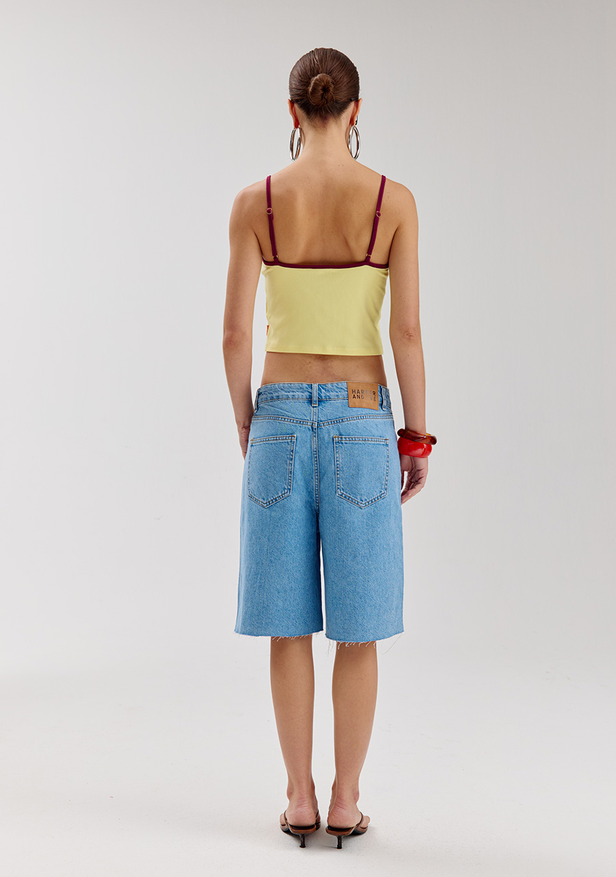 Harper & Yve Top Cally HS6P408 Geel