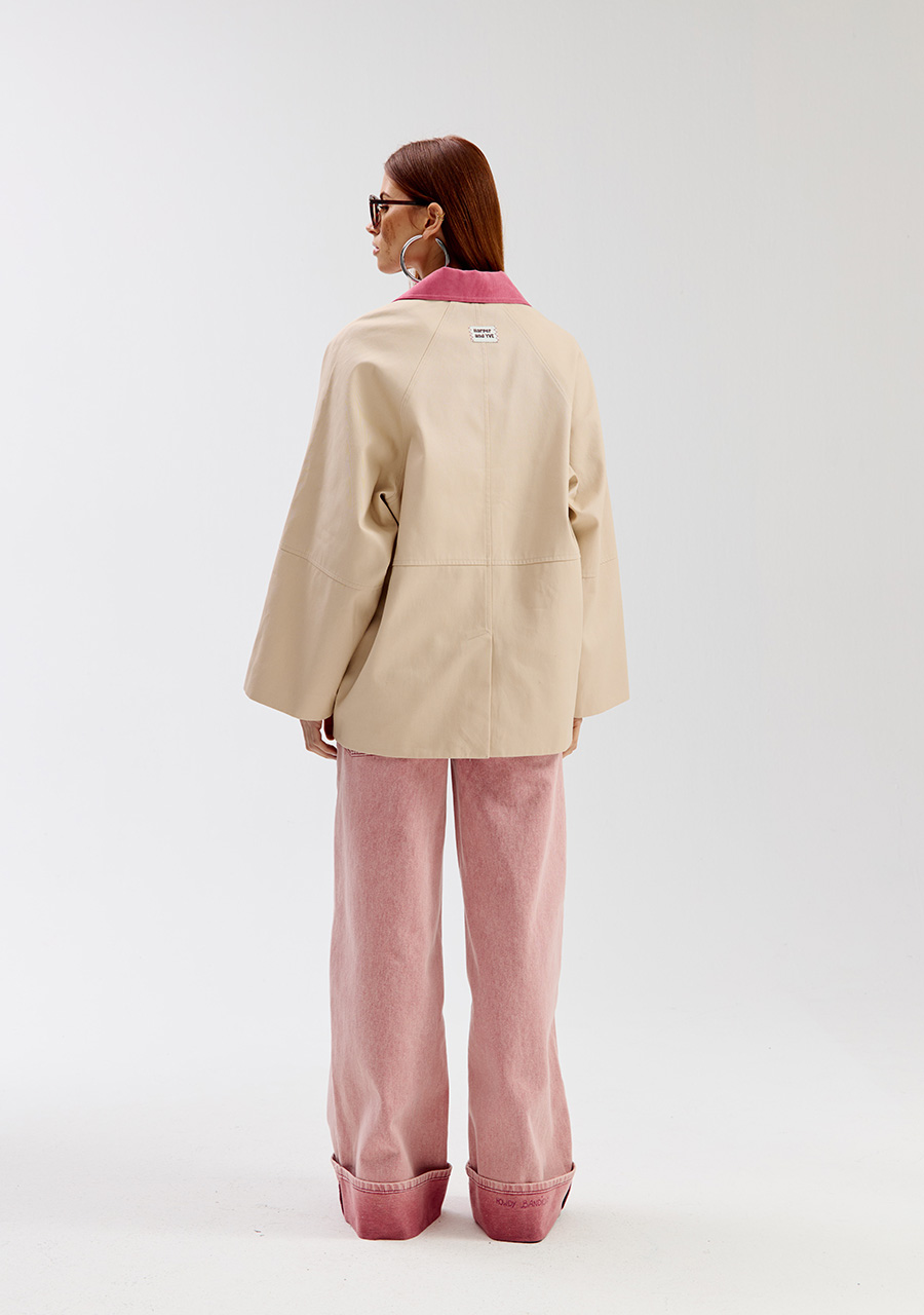 Harper & Yve Jacket Mees SS6N202 Zand