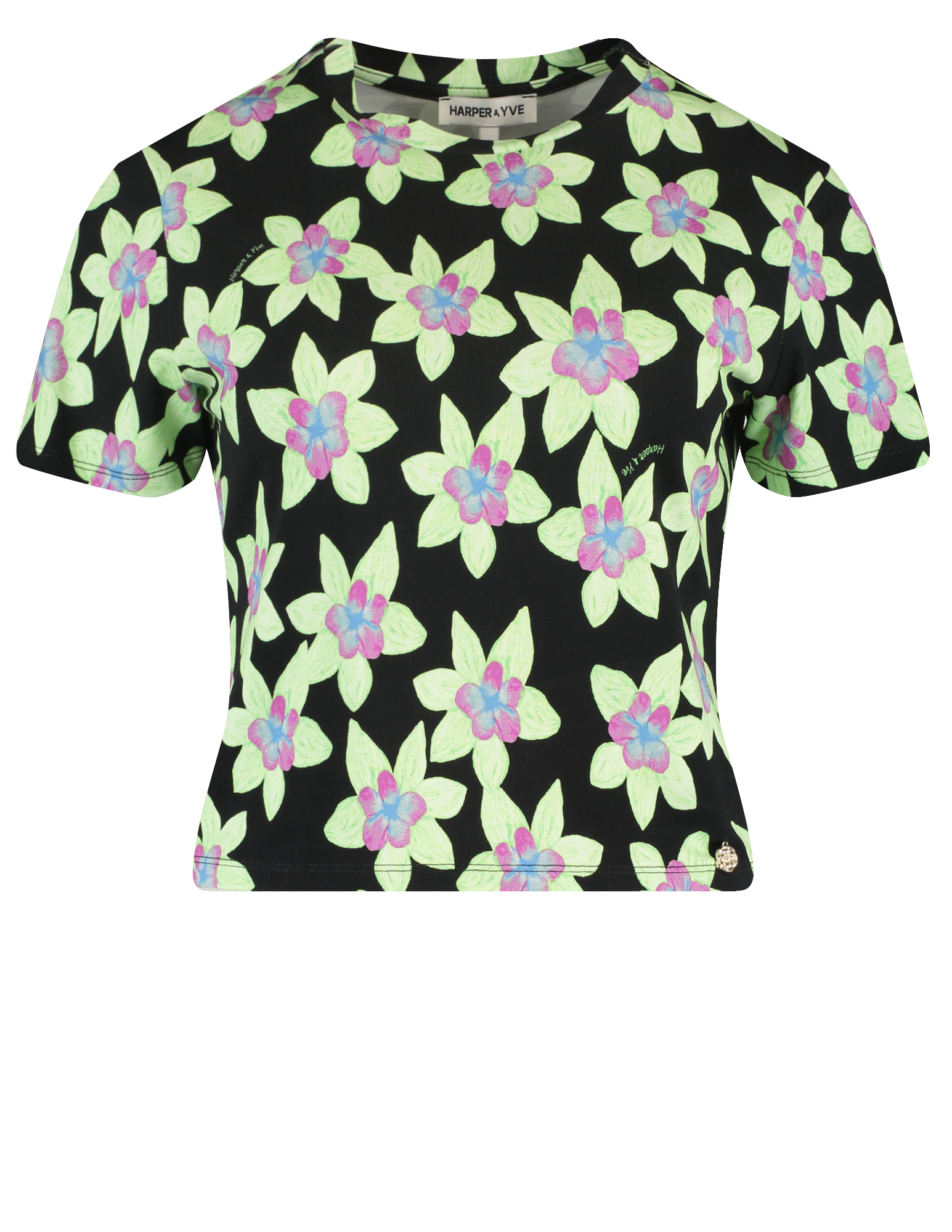 Harper & Yve Top Jane SS25T503 Groen