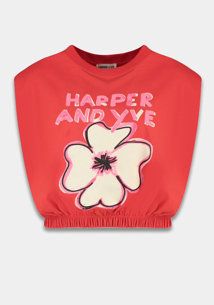 Harper & Yve Top Muscle HS25Y302 Rood