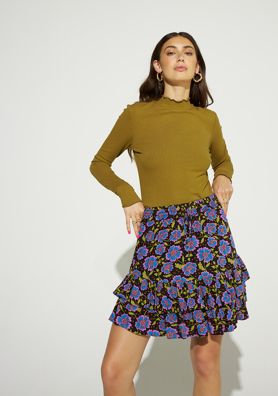 Harper & Yve Korte rok Sophie FW23J002 Multi