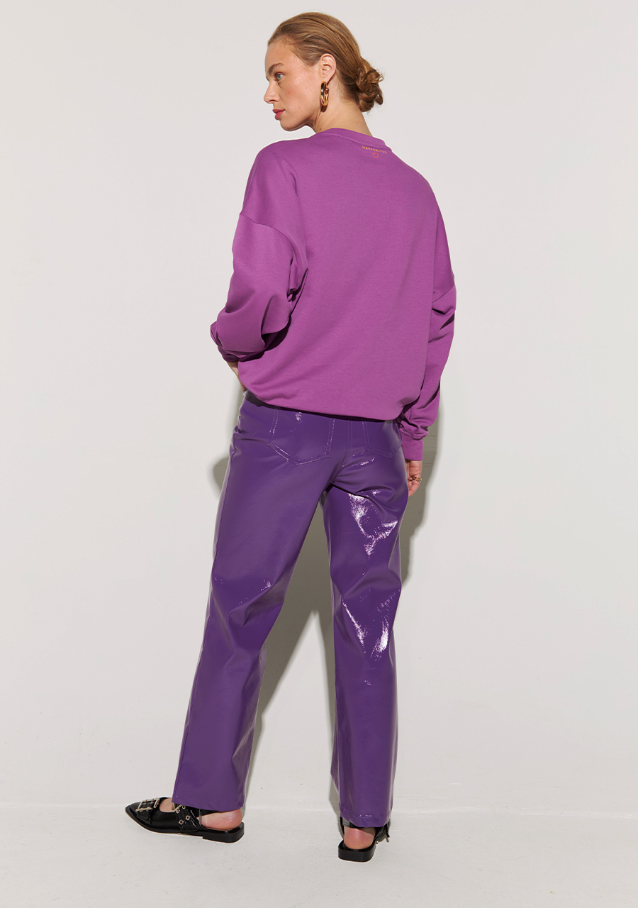 Harper & Yve Broek Harper SS24P102 Paars Harper & Yve Broek Harper SS24P102 Paars