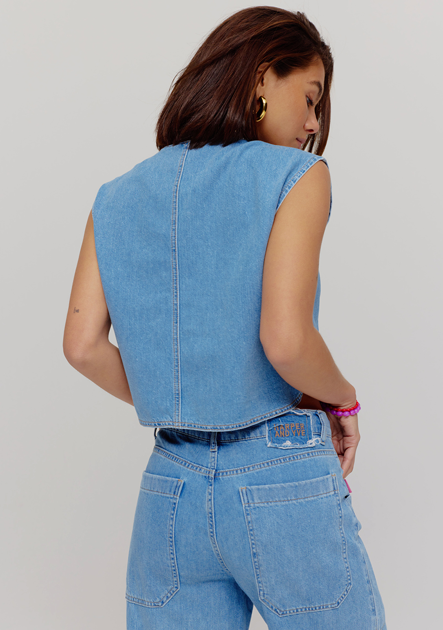 Harper & Yve Jeans Madelynn HS25R102 Jeans blauw