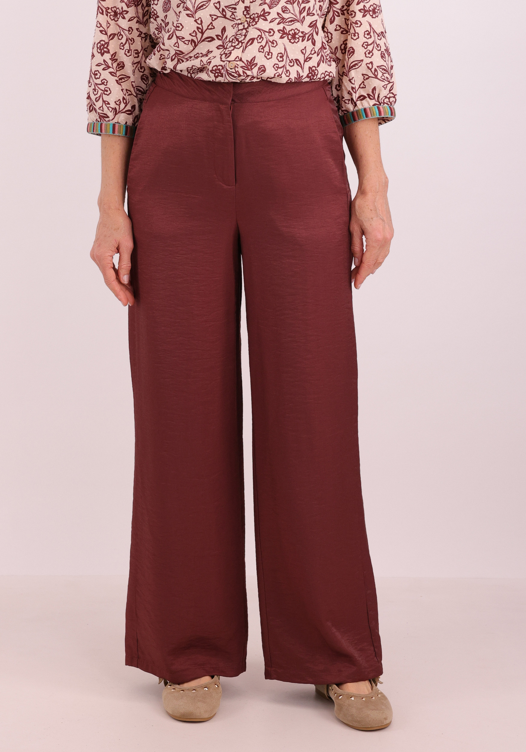 VERO MODA Broek Isla 10337295 Midden bruin