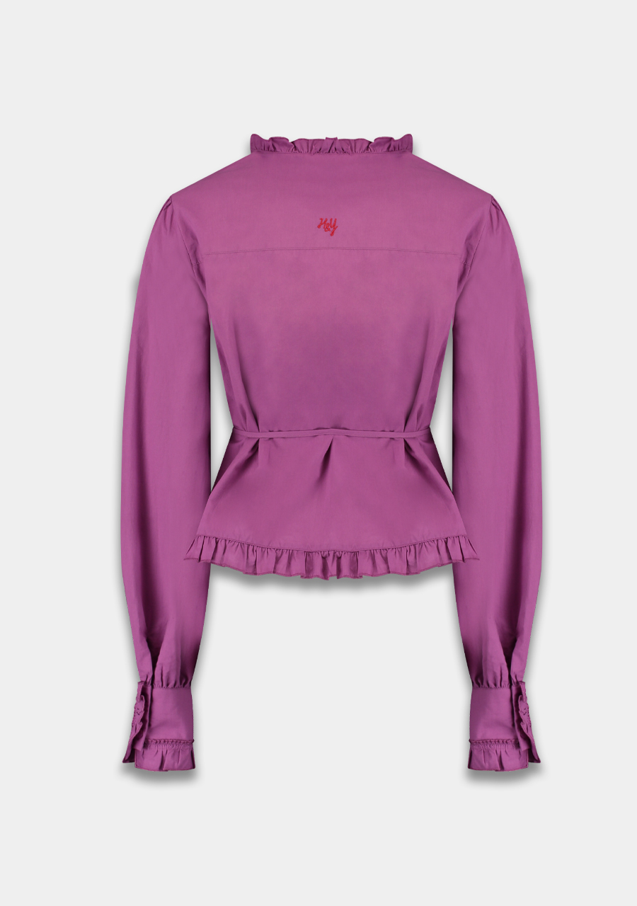 Harper & Yve Blouse Coby AW25P607 Paars