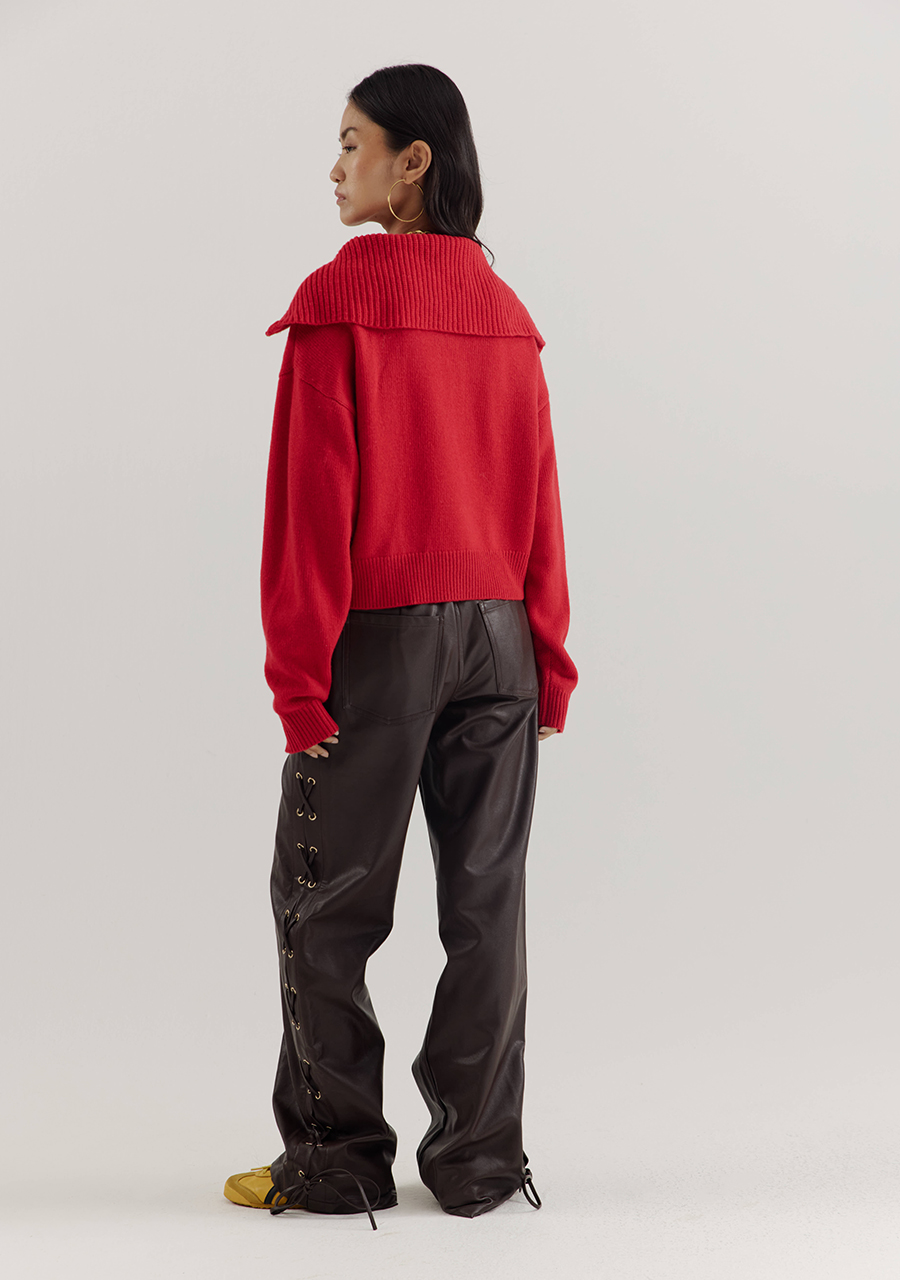 Harper & Yve Vest Isa AW25W801 Rood