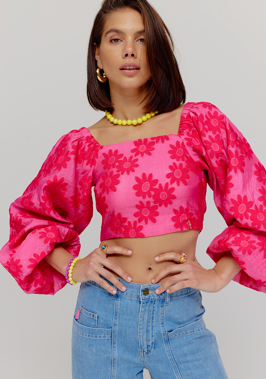 Harper & Yve Top Evi HS25J408 Roze