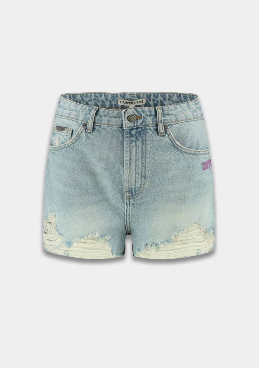 Harper & Yve Short Yve HS25R103 Licht blauw Harper & Yve Short Yve HS25R103 Licht blauw
