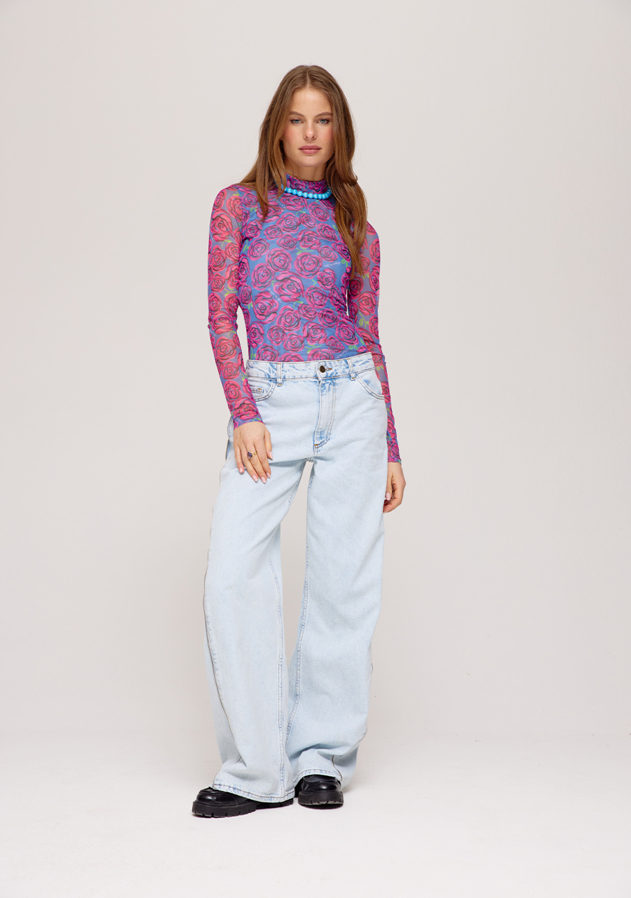Harper & Yve Top Jane SS25J502 Rose
