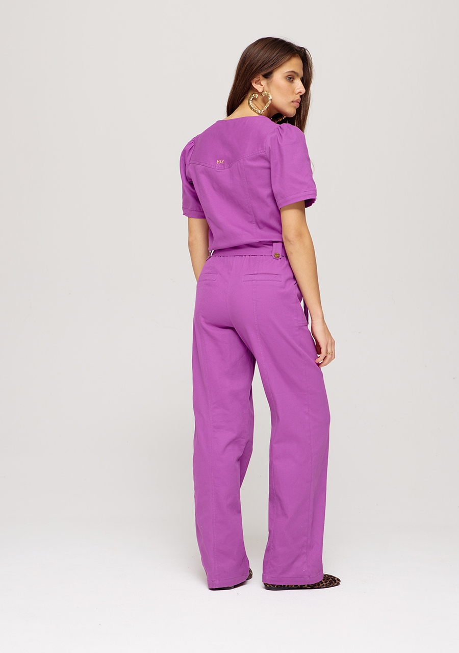 Harper & Yve Jumpsuit Yael SS25P700 Paars