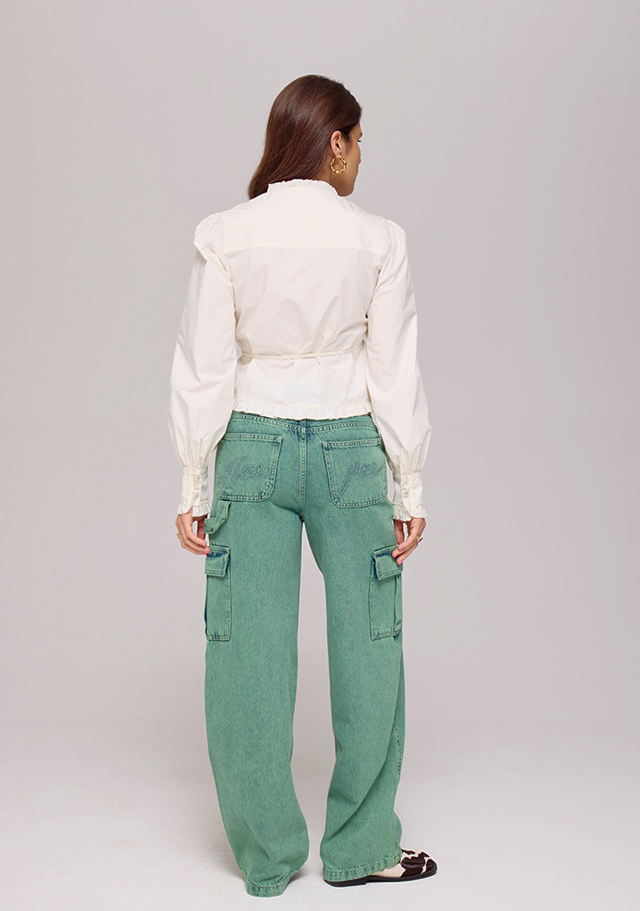 Harper & Yve Jeans Dana AW25D106 Groen