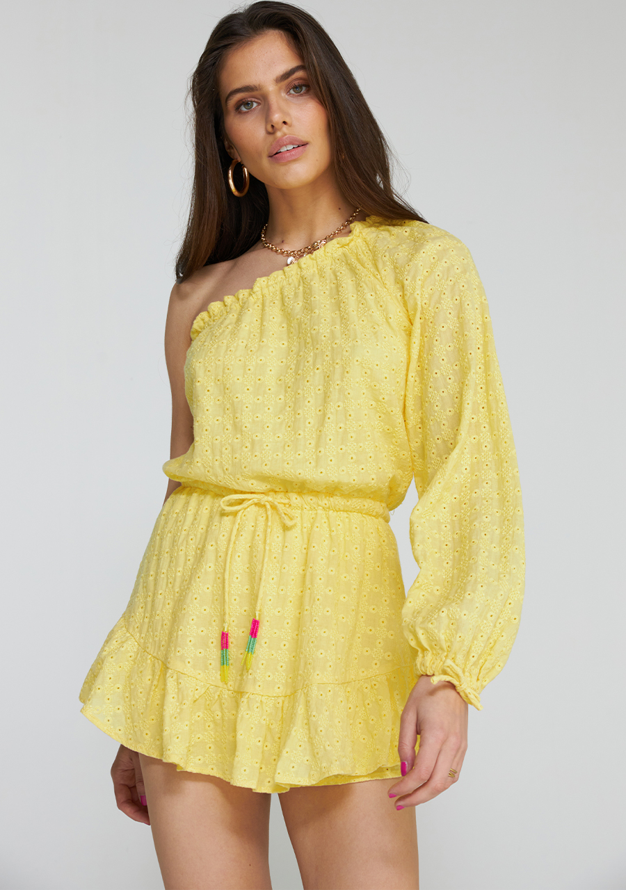 Harper & Yve Jumpsuit Liva HS24P712 Geel Harper & Yve Jumpsuit Liva HS24P712 Geel