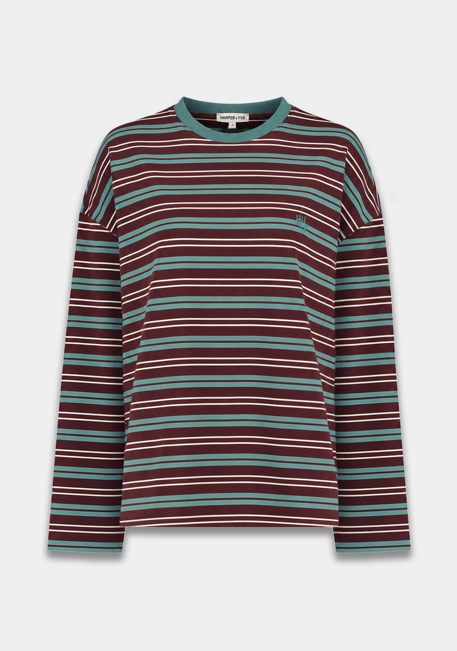 Harper & Yve T-shirt Tommy AW6P613 Turquoise