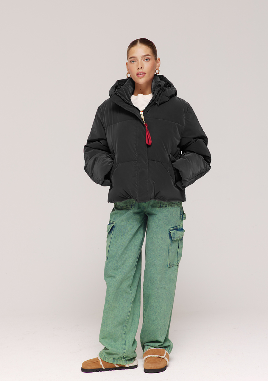 Harper & Yve Winterjas Abbie AW25N201 Zwart