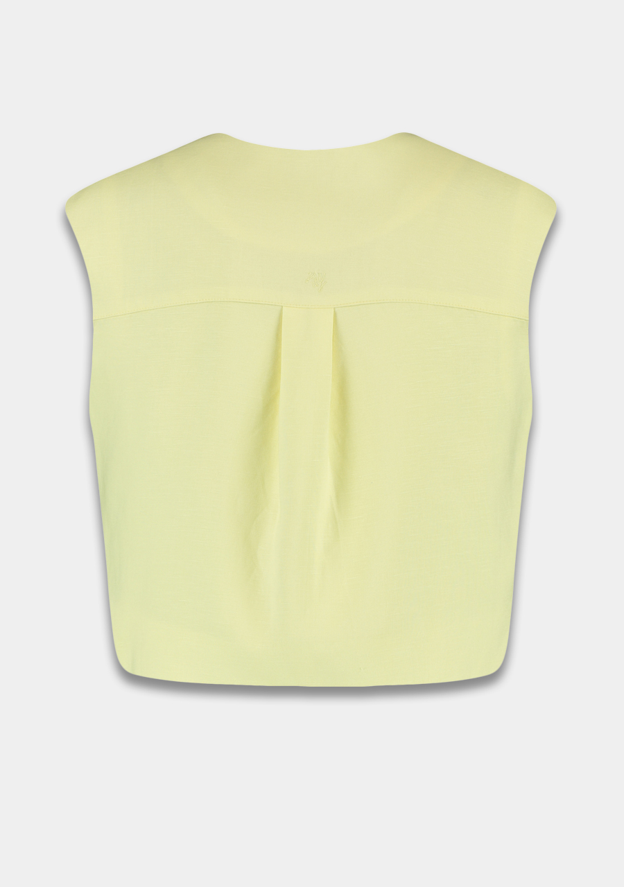 Harper & Yve Gilet Shelby HS25P202 Licht geel
